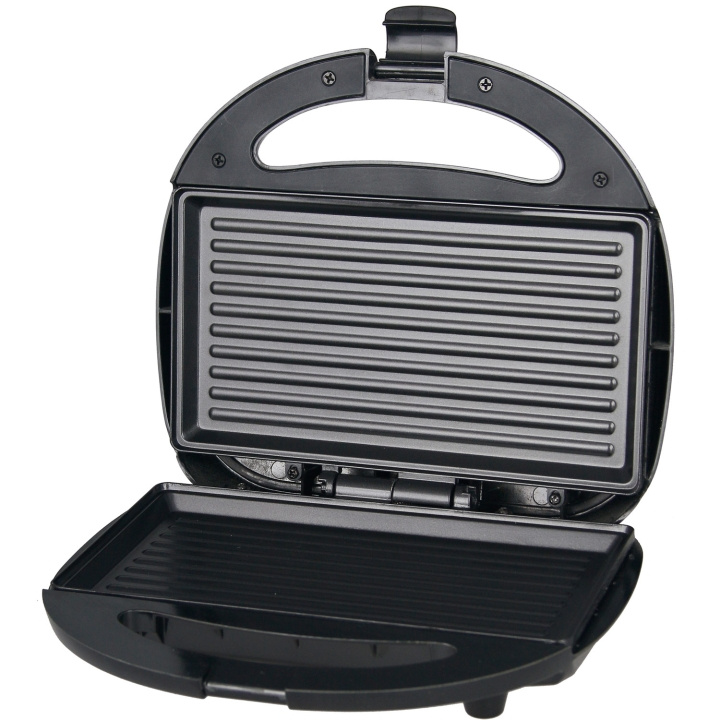 Emerio Smörgåsgrill Panini Wide ST-121101.4 i gruppen HEM, HUSHÅLL & TRÄDGÅRD / Hushållsmaskiner / Brödrostar & Bordsgrillar / Bordsgrillar & Raclette hos TP E-commerce Nordic AB (C18356)