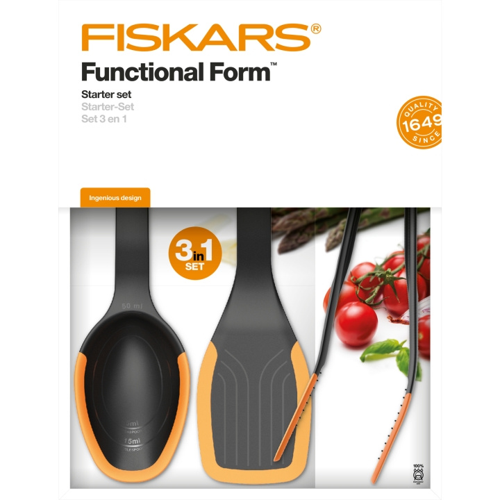 Fiskars FF startset 3 delar i gruppen HEM, HUSHÅLL & TRÄDGÅRD / Köksredskap / Övriga köksredskap hos TP E-commerce Nordic AB (C18372)