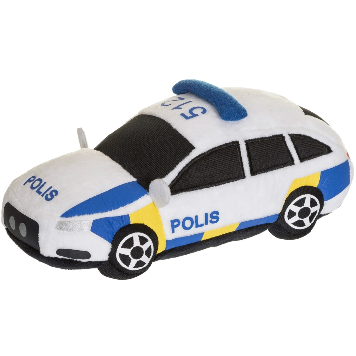 Teddykompaniet Sportbil, Polis i gruppen LEKSAKER, BARN- & BABYPRODUKTER / Leksaker / Leksaksbilar & andra fordon hos TP E-commerce Nordic AB (C18421)