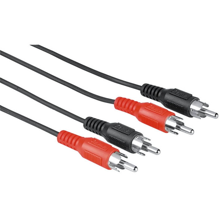 Hama Kabel 2xRCA 2xRCA 25 pack Bulk 1.2m i gruppen HEMELEKTRONIK / Kablar & Adaptrar / RCA-kablar & adaptrar / Kablar hos TP E-commerce Nordic AB (C18460)