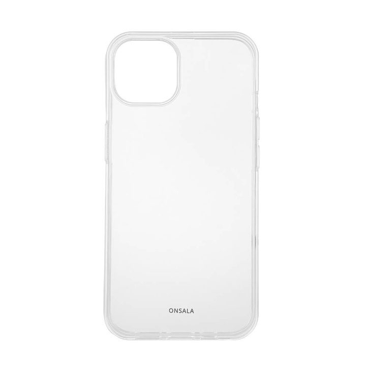 Onsala Mobilskal Återvunnen TPU Transparent - iPhone 13/14 i gruppen SMARTPHONE & SURFPLATTOR / Mobilskydd / Apple / iPhone 13 / Skal hos TP E-commerce Nordic AB (C18568)