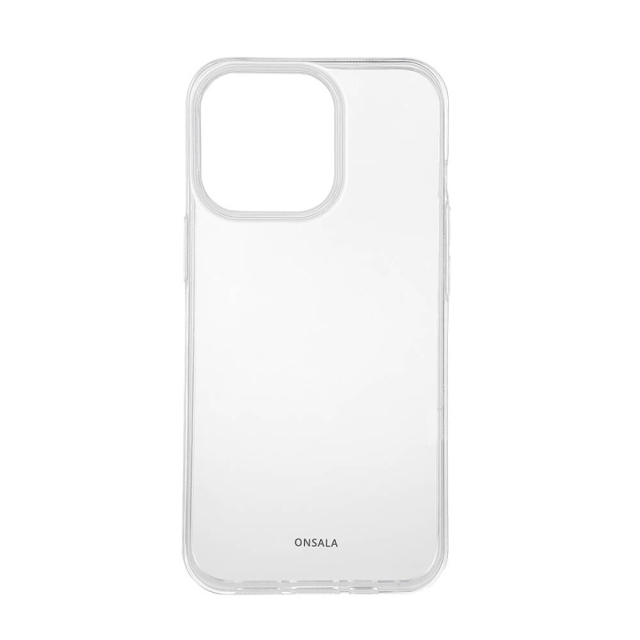 ONSALA Mobilskal Återvunnen TPU Transparent - iPhone 13 Pro i gruppen SMARTPHONE & SURFPLATTOR / Mobilskydd / Apple / iPhone 13 Pro / Skal hos TP E-commerce Nordic AB (C18569)