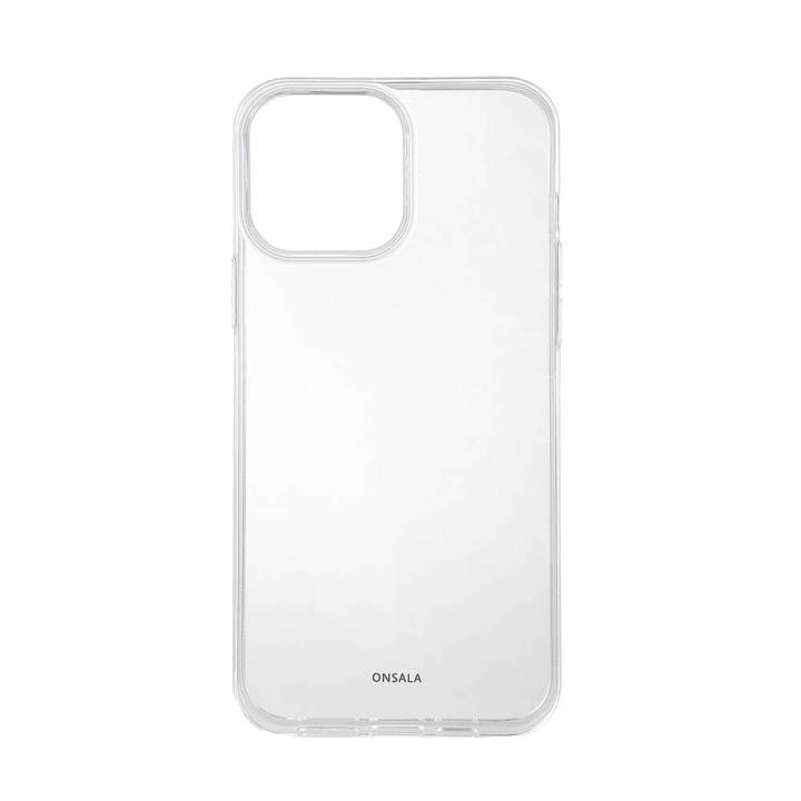 ONSALA Mobilskal Återvunnen TPU Transparent - iPhone 13 Pro Max i gruppen SMARTPHONE & SURFPLATTOR / Mobilskydd / Apple / iPhone 13 Pro Max / Skal hos TP E-commerce Nordic AB (C18570)