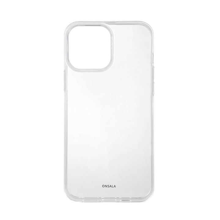 Onsala Back Recycled Clear Case TPU iPhone 13 Pro Max i gruppen SMARTPHONE & SURFPLATTOR / Mobilskydd / Apple / iPhone 13 Pro Max / Skal hos TP E-commerce Nordic AB (C18570)
