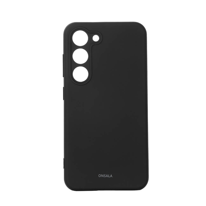 Onsala Mobilskal Silikon Black - Samsung S23 5G i gruppen SMARTPHONE & SURFPLATTOR / Mobilskydd / Samsung hos TP E-commerce Nordic AB (C18589)