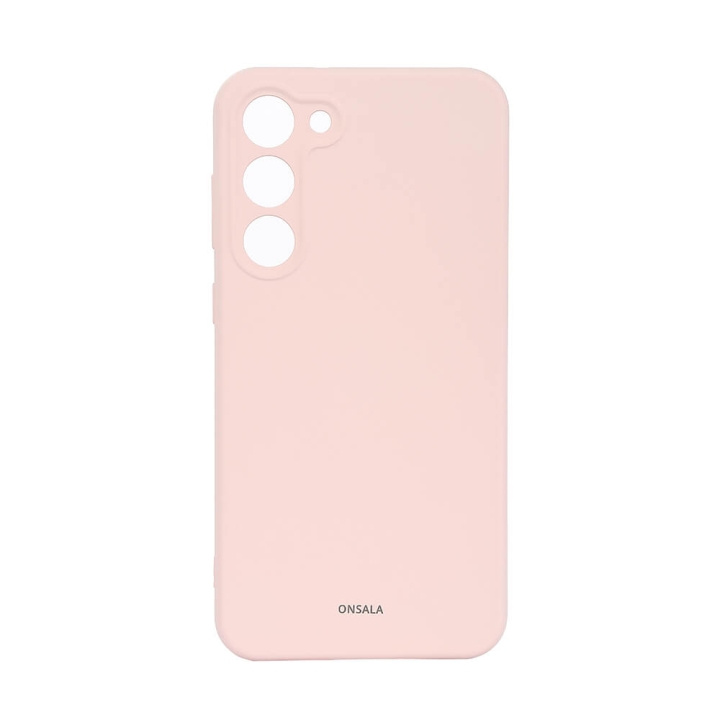 Onsala Mobilskal Silikon Chalk Pink - Samsung S23+ 5G i gruppen SMARTPHONE & SURFPLATTOR / Mobilskydd / Samsung hos TP E-commerce Nordic AB (C18593)