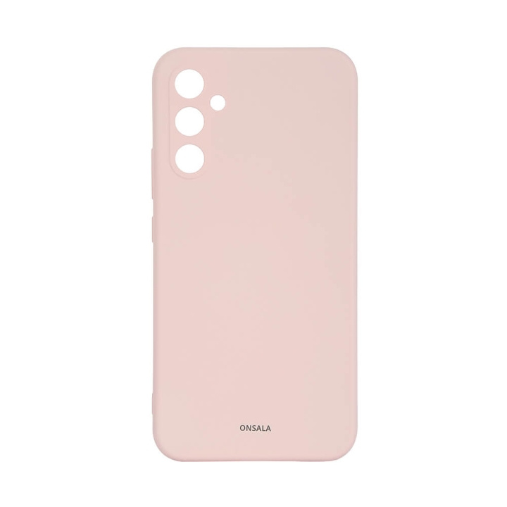 ONSALA Mobilskal Silikon Chalk Pink - Samsung Galaxy A34 5G i gruppen SMARTPHONE & SURFPLATTOR / Mobilskydd / Samsung hos TP E-commerce Nordic AB (C18600)