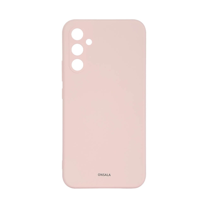 Onsala Mobilskal Silikon Chalk Pink - Samsung Galaxy A34 5G i gruppen SMARTPHONE & SURFPLATTOR / Mobilskydd / Samsung hos TP E-commerce Nordic AB (C18600)