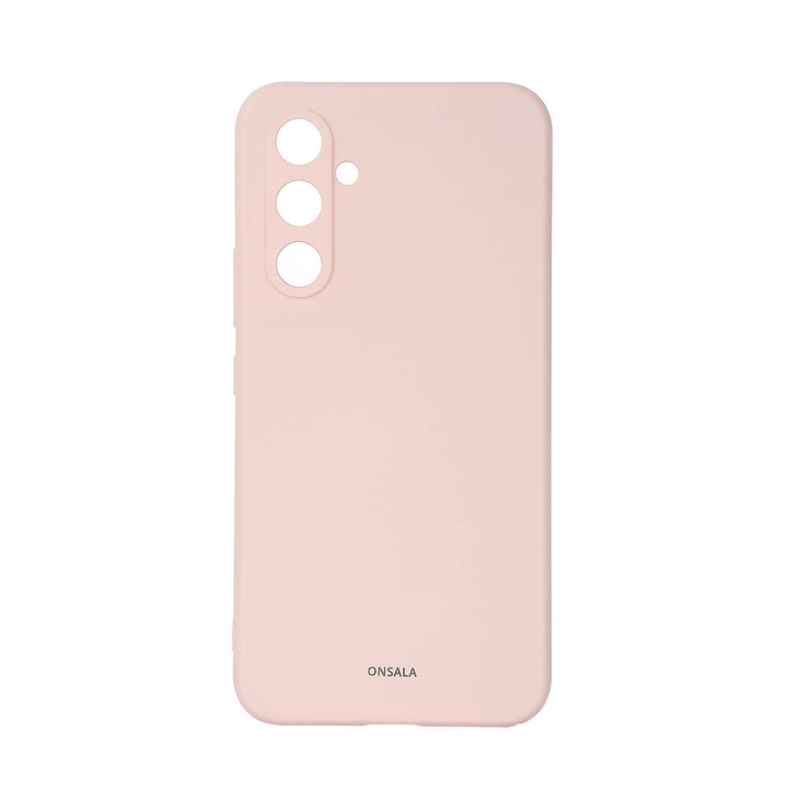 ONSALA Mobilskal Silikon Chalk Pink - Samsung Galaxy A54 5G i gruppen SMARTPHONE & SURFPLATTOR / Mobilskydd / Samsung hos TP E-commerce Nordic AB (C18601)