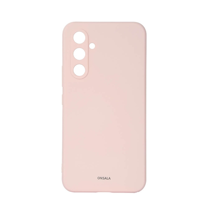 Onsala Mobilskal Silikon Chalk Pink - Samsung Galaxy A54 5G i gruppen SMARTPHONE & SURFPLATTOR / Mobilskydd / Samsung hos TP E-commerce Nordic AB (C18601)