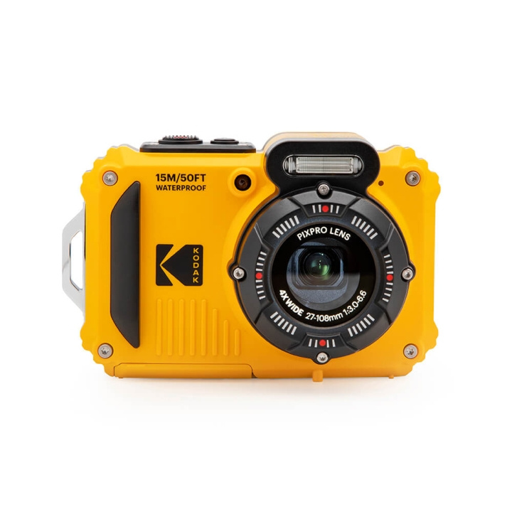 Kodak Digitalkamera Pixpro WPZ2 5x WP 16MP Wifi Gul i gruppen HEMELEKTRONIK / Foto & Video / Kameror hos TP E-commerce Nordic AB (C18610)