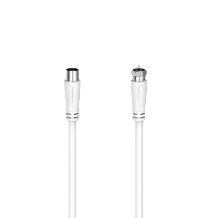 Hama Kabel Antenn SAT 90dB F-Plug-Coax Hona Vit 1.5m i gruppen HEMELEKTRONIK / Kablar & Adaptrar / Antennkablar & Tillbehör / Antennkablar hos TP E-commerce Nordic AB (C18637)