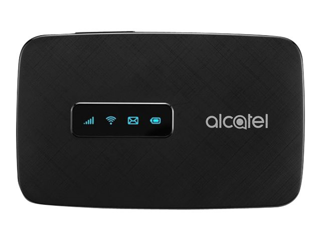 Alcatel Link Zone Mifi MW40 Sim 4G Router Black i gruppen DATORER & KRINGUTRUSTNING / Nätverk / Routrar hos TP E-commerce Nordic AB (C18672)