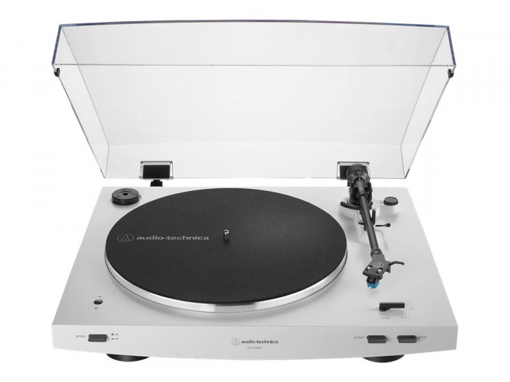 Audio-Technica AT-LP3XBTWH Helautomatisk skivspelare, Vit i gruppen HEMELEKTRONIK / Ljud & Bild / Hemmabio, HiFi & Bärbart / Kompaktstereo & Skivspelare hos TP E-commerce Nordic AB (C18784)