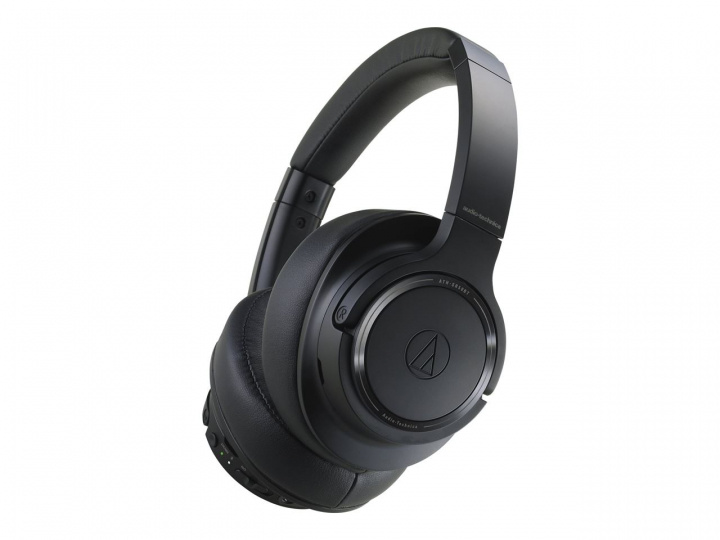 Audio-Technica ATH-SR50BTBK - Trådlösa Over-Ear Hörlurar, Svart i gruppen HEMELEKTRONIK / Ljud & Bild / Hörlurar & Tillbehör / Hörlurar hos TP E-commerce Nordic AB (C18794)
