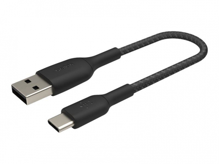 Belkin Boost Charge USB-C Kabel Flätad 15cm i gruppen SMARTPHONE & SURFPLATTOR / Laddare & Kablar / Kablar / Kablar Typ C hos TP E-commerce Nordic AB (C18846)