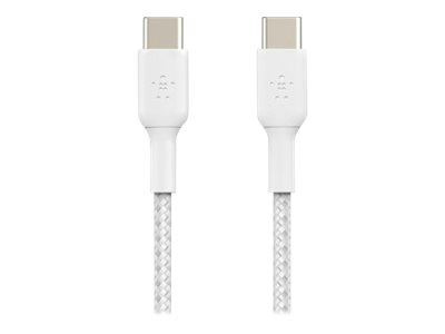 Belkin Boost Charge USB-C till USB-C Kabel Flätad 1m i gruppen SMARTPHONE & SURFPLATTOR / Laddare & Kablar / Kablar / Kablar Typ C hos TP E-commerce Nordic AB (C18855)