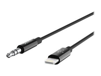 Belkin Lightning till 3.5mm 0,9m i gruppen SMARTPHONE & SURFPLATTOR / Laddare & Kablar / Adaptrar hos TP E-commerce Nordic AB (C18867)