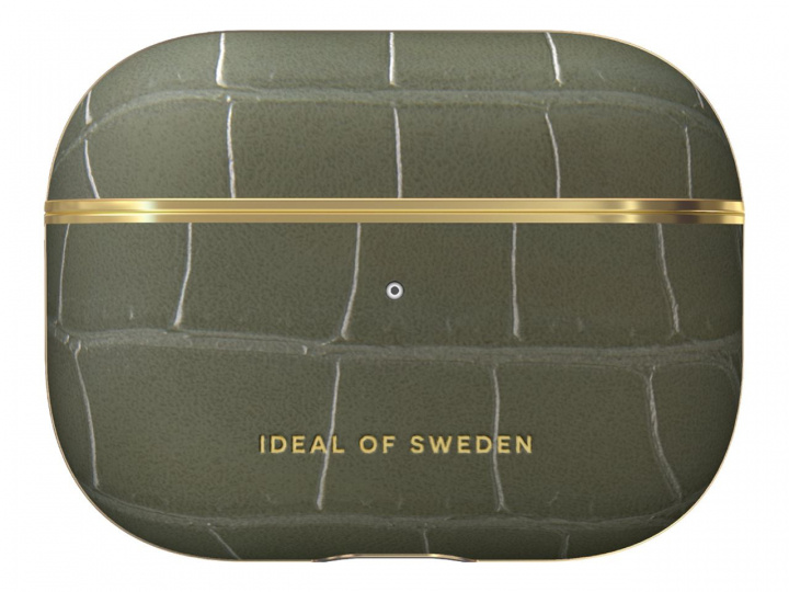 iDeal of Sweden Ideal Airpod Case Pro Khaki Croco i gruppen HEMELEKTRONIK / Ljud & Bild / Hörlurar & Tillbehör / Tillbehör hos TP E-commerce Nordic AB (C19025)