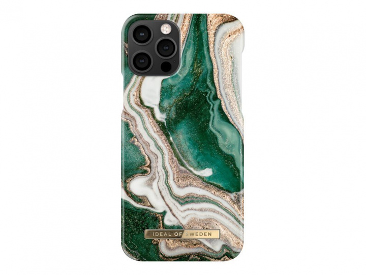 iDeal of Sweden Ideal Fashion Case Iphone 12/12 Pro Golden Jade Marble i gruppen SMARTPHONE & SURFPLATTOR / Mobilskydd / Apple / iPhone 12/12 Pro / Skal hos TP E-commerce Nordic AB (C19107)