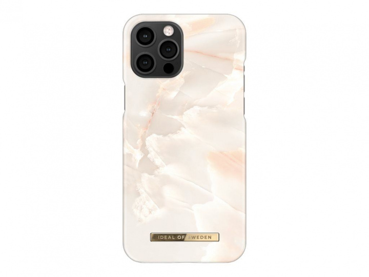 iDeal of Sweden Ideal Fashion Case Iphone 13 Pro Max Rose Pearl Marble i gruppen SMARTPHONE & SURFPLATTOR / Mobilskydd / Apple / iPhone 13 Pro Max / Skal hos TP E-commerce Nordic AB (C19130)