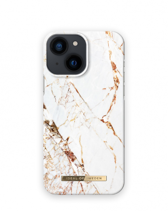 iDeal of Sweden Ideal Iphone 13 Mini Fashion Case Carrara Gold i gruppen SMARTPHONE & SURFPLATTOR / Mobilskydd / Apple / iPhone 13 Mini / Skal hos TP E-commerce Nordic AB (C19220)