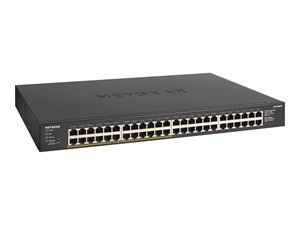 Netgear 48PT GIGE UNMANAGED SWCH W/POE+ i gruppen DATORER & KRINGUTRUSTNING / Nätverk / Switchar hos TP E-commerce Nordic AB (C19378)