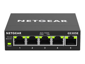 Netgear 5PT GIGE SMART MANAGED PLUS SOHO SW i gruppen DATORER & KRINGUTRUSTNING / Nätverk / Switchar / 10/100/1000Mbps hos TP E-commerce Nordic AB (C19390)