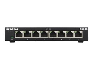 Netgear 8PT GIGE UNMANAGED SW 300-SERIES i gruppen DATORER & KRINGUTRUSTNING / Nätverk / Switchar hos TP E-commerce Nordic AB (C19402)