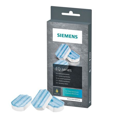 Siemens Avkalningstabletter TZ80002B, 3-pack i gruppen HEM, HUSHÅLL & TRÄDGÅRD / Hushållsmaskiner / Kaffemaskiner & Tillbehör / Filter & Tillbehör hos TP E-commerce Nordic AB (C19720)