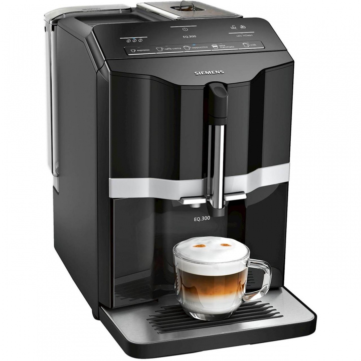 Siemens Espressomaskin TI351209RW, 1300W, Svart i gruppen HEM, HUSHÅLL & TRÄDGÅRD / Hushållsmaskiner / Kaffemaskiner & Tillbehör / Espressomaskiner hos TP E-commerce Nordic AB (C19722)