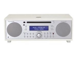Tivoli Audio Kompaktstereo Music System + DAB Silver - Piano White i gruppen HEMELEKTRONIK / Ljud & Bild / Hemmabio, HiFi & Bärbart / Kompaktstereo & Skivspelare hos TP E-commerce Nordic AB (C19766)