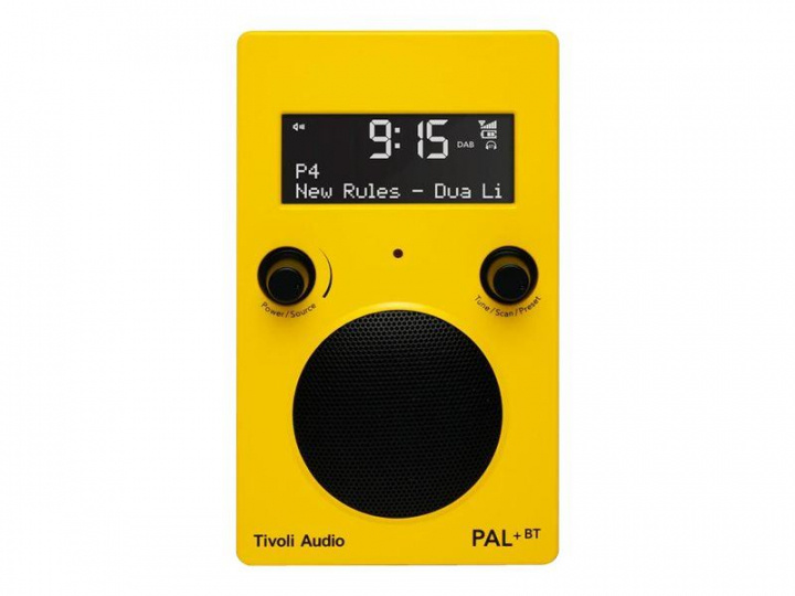 Tivoli Audio DAB Radio Pal + BT Yellow i gruppen HEMELEKTRONIK / Ljud & Bild / Hemmabio, HiFi & Bärbart / Radio & Väckarklockor / Radio hos TP E-commerce Nordic AB (C19778)