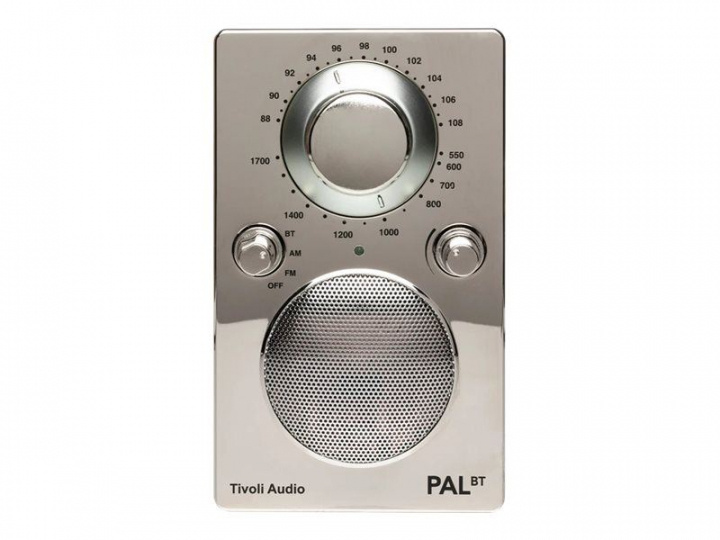 Tivoli Audio Bärbar högtalare Pal BT Chrome i gruppen HEMELEKTRONIK / Ljud & Bild / Högtalare & Tillbehör / Bluetooth-högtalare / Bärbara högtalare hos TP E-commerce Nordic AB (C19781)