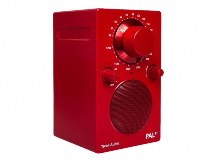 Tivoli Audio Bärbar högtalare Pal BT Red i gruppen HEMELEKTRONIK / Ljud & Bild / Högtalare & Tillbehör / Bluetooth-högtalare / Bärbara högtalare hos TP E-commerce Nordic AB (C19783)