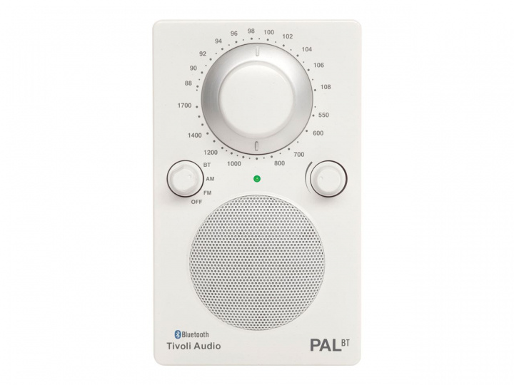 Tivoli Audio Bärbar högtalare PAL BT White i gruppen HEMELEKTRONIK / Ljud & Bild / Högtalare & Tillbehör / Bluetooth-högtalare / Bärbara högtalare hos TP E-commerce Nordic AB (C19784)