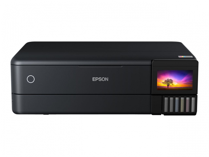 Epson EcoTank ET-8550 Fotoskrivare, Svart i gruppen DATORER & KRINGUTRUSTNING / Skrivare & Tillbehör / Skrivare / Bläckstråleskrivare & Tillbehör hos TP E-commerce Nordic AB (C20021)