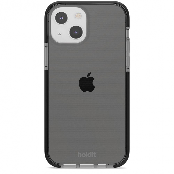 Holdit Iphone 13 Seethru Case Black i gruppen SMARTPHONE & SURFPLATTOR / Mobilskydd / Apple / iPhone 13 hos TP E-commerce Nordic AB (C20081)