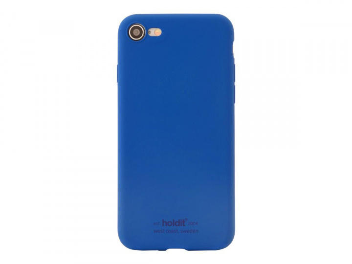 Holdit Silicone Case - Mobilskydd i Silikon till Iphone 7/8/Se, Royal Blue i gruppen SMARTPHONE & SURFPLATTOR / Mobilskydd / Apple / iPhone 8 hos TP E-commerce Nordic AB (C20126)