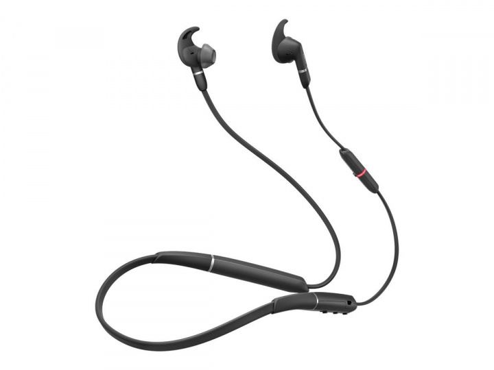 Jabra Office Trådlösa hörlurar, Jabra Evolve 65E Link 370 Uc i gruppen DATORER & KRINGUTRUSTNING / Datortillbehör / Headset hos TP E-commerce Nordic AB (C20330)