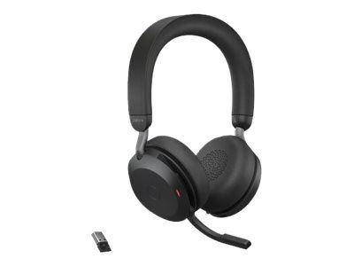 Jabra Office Trådlösa Hörlurar, Jabra Evolve2 75 Link380a Uc Stereo Black i gruppen DATORER & KRINGUTRUSTNING / Datortillbehör / Headset hos TP E-commerce Nordic AB (C20354)