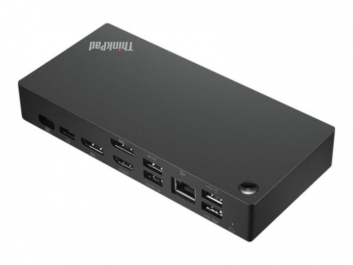 Lenovo THINKPAD UNIVERSAL USB-C SMART DOCK i gruppen DATORER & KRINGUTRUSTNING / Bärbara datorer & tillbehör / Dockningsstation hos TP E-commerce Nordic AB (C20437)