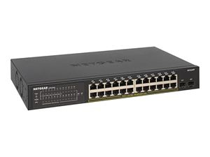 Netgear S350 24P GE POE+ SMARTMANAGED PRO S i gruppen DATORER & KRINGUTRUSTNING / Nätverk / Switchar / 10/100/1000Mbps hos TP E-commerce Nordic AB (C20536)