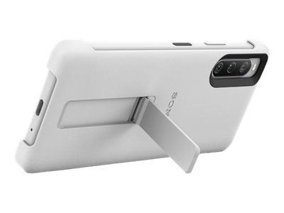 SONY Style Cover - Mobilskydd till Sony Xperia 10 IV, Grå i gruppen SMARTPHONE & SURFPLATTOR / Mobilskydd / Sony hos TP E-commerce Nordic AB (C20694)