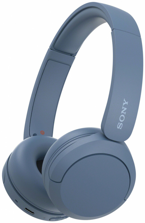 Sony WH-CH520 - Trådlösa On-Ear hörlurar, Blå i gruppen HEMELEKTRONIK / Ljud & Bild / Hörlurar & Tillbehör / Hörlurar hos TP E-commerce Nordic AB (C20705)