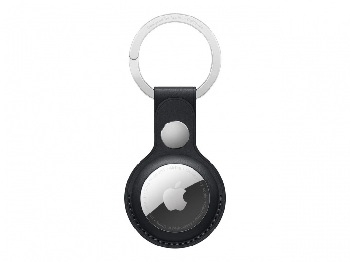 Apple Airtag Leather Key Ring - Midnight i gruppen SMARTPHONE & SURFPLATTOR / Övriga tillbehör / Övrigt hos TP E-commerce Nordic AB (C20890)