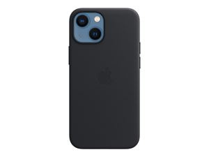 Apple iPhone 13 mini Leather Case with MagSafe - Midnight i gruppen SMARTPHONE & SURFPLATTOR / Mobilskydd / Apple / iPhone 13 Mini / Skal hos TP E-commerce Nordic AB (C21040)