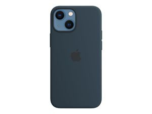 Apple iPhone 13 mini Silicone Case with MagSafe - Abyss Blue i gruppen SMARTPHONE & SURFPLATTOR / Mobilskydd / Apple / iPhone 13 Mini / Skal hos TP E-commerce Nordic AB (C21043)