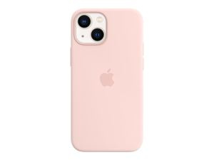 Apple iPhone 13 mini Silicone Case with MagSafe - Chalk Pink i gruppen SMARTPHONE & SURFPLATTOR / Mobilskydd / Apple / iPhone 13 Mini / Skal hos TP E-commerce Nordic AB (C21046)