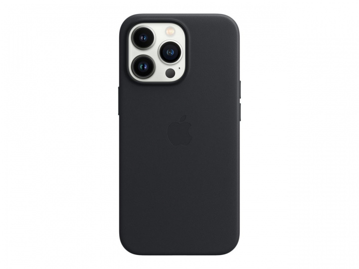 Apple iPhone 13 Pro Leather Case with MagSafe - Midnight i gruppen SMARTPHONE & SURFPLATTOR / Mobilskydd / Apple / iPhone 13 Pro / Skal hos TP E-commerce Nordic AB (C21057)
